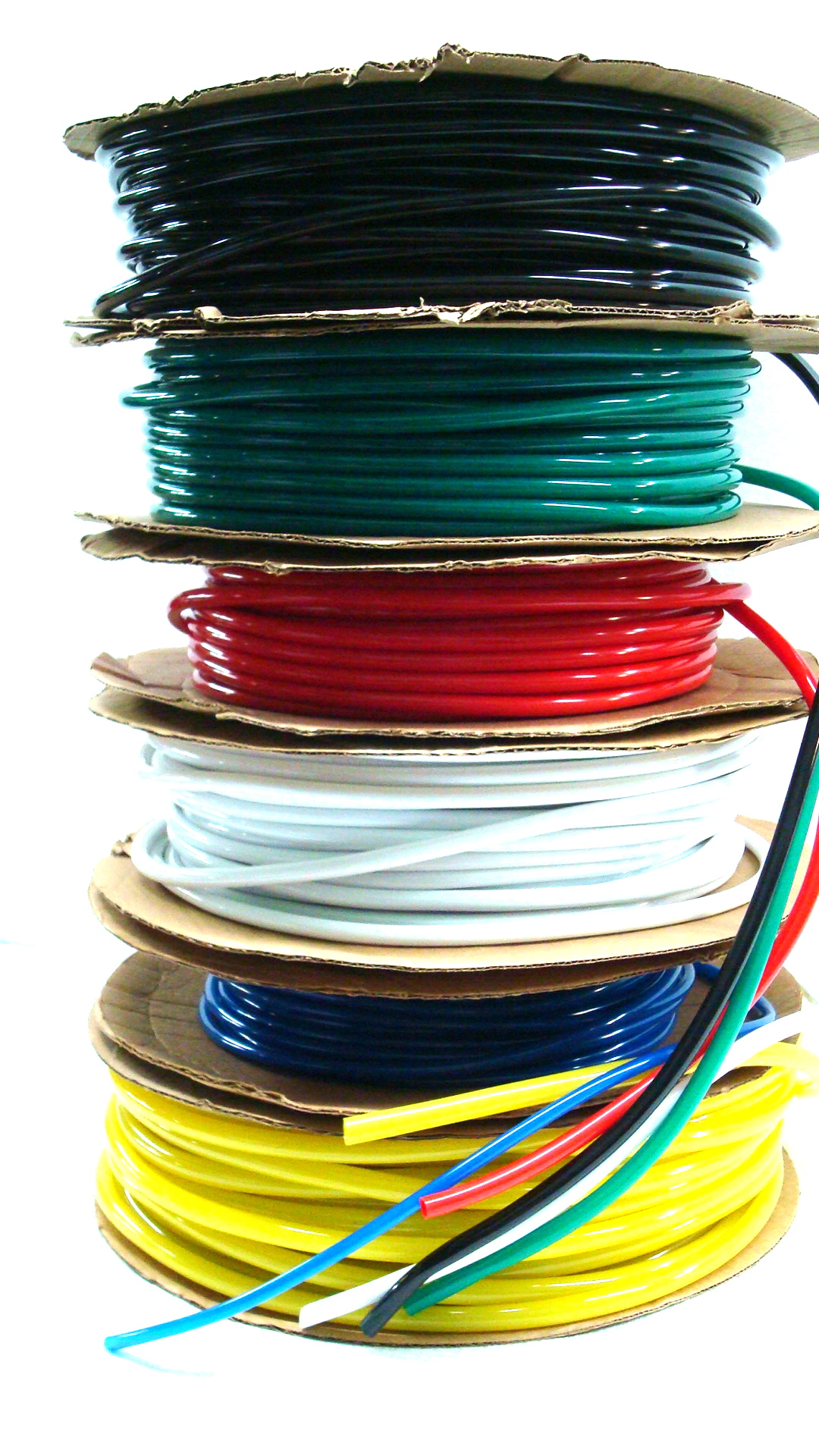 Colored Vinyl Tubing (PVC) - Canal Rubber Flexible Plastic Tubing For Crafts